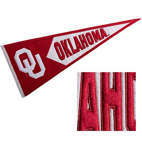 Winning Streak Oklahoma Sooners Wool Embroidered and Sewn Pennant