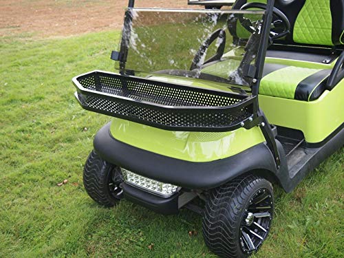 Front Basket Utility Cargo Storage Rack for Club Car Precedent Golf Cart 2004+