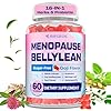 Menopause Supplements for Women Gummies, 16-in-1 Probiotic, Black Cohosh & Ashwagandha for Menopause Relief, Hot Flashes, Hormone Harmony, Mood Swings, Belly Burner* & Gut, Sugar-Free – 60 Gummies