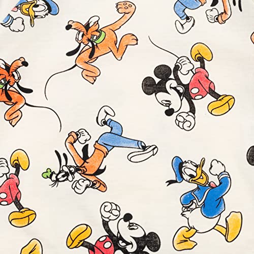 Ensemble Mickey Mouse garçon sweat short molleton Disney vêtement enfant blanc 2T