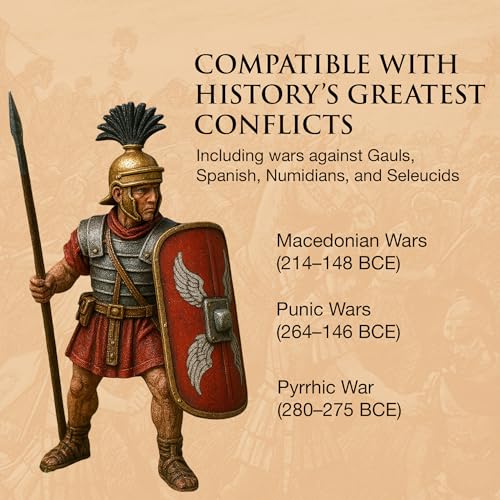Figuras 28mm Rome's Legions of the Republic II, 60 pzas miniatura 5