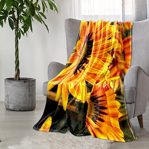 Couverture de lit douillette pour chambre d'enfant style fleuri