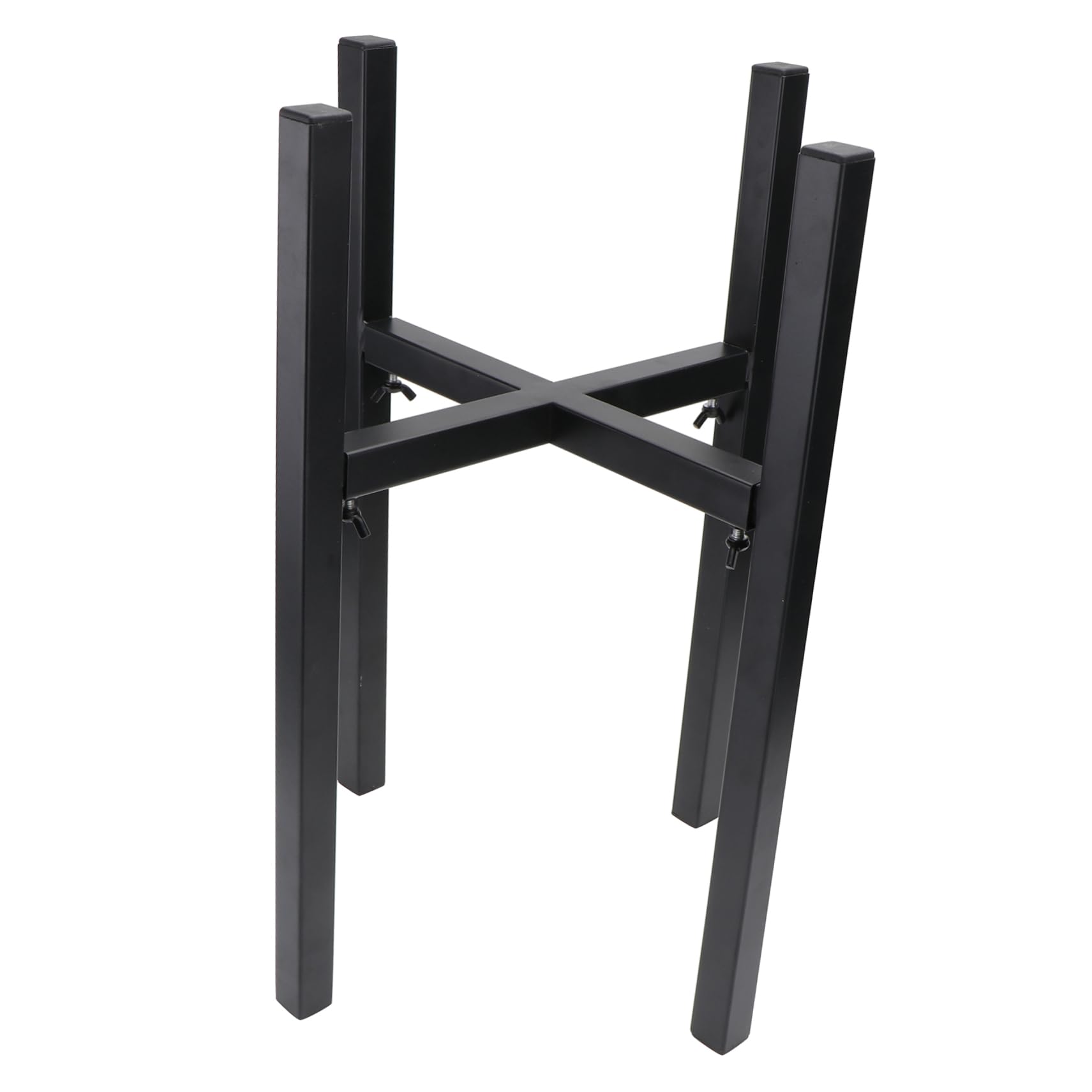 Support de plantes de qualité supérieure étagère en fer noir minimaliste