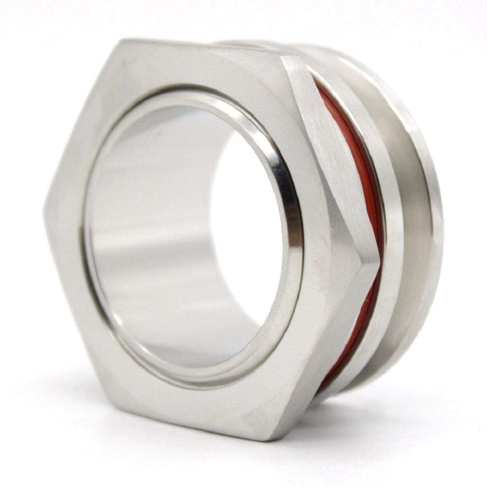 Racor de compresión de mamparo 1.5”2" Hervidor de acero inoxidable TC Weldless Bulkehad 304 Bulkhead-TC50.5MM