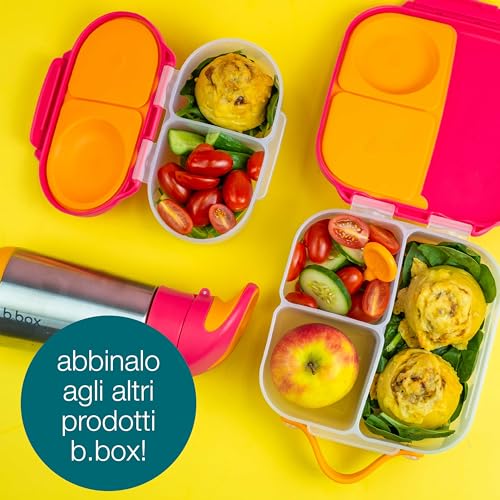 B.Box Mini Lunchbox Porta-Merenda Grey Blue 1 Pz - 8