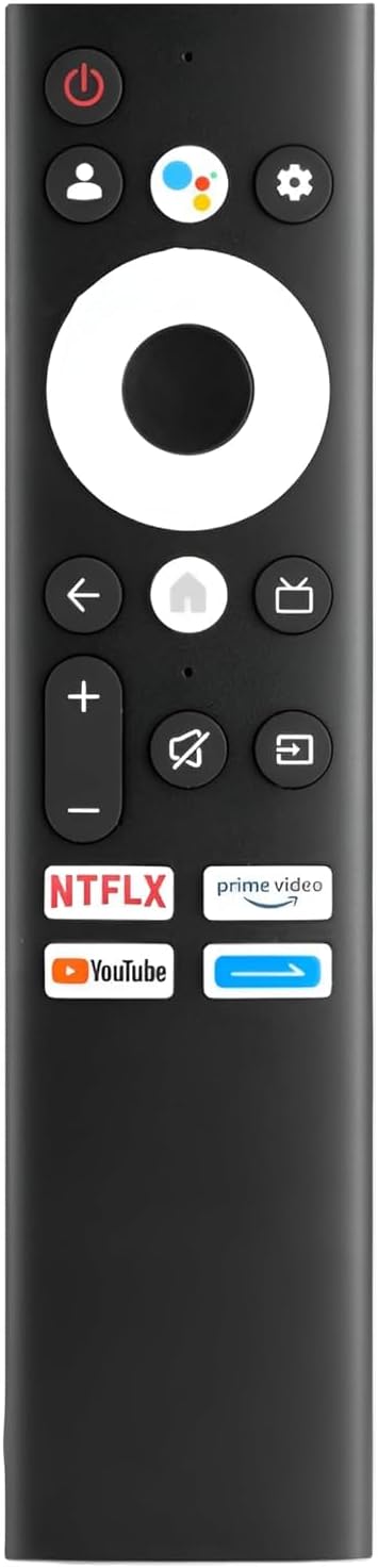 Remote Compatible for Croma Smart Google TV Remote –All Croma tv Compatible (Non_Voice_Non-Bluetooth | Old Remote Match Before Purchase)