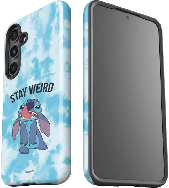 Skinit Impact Phone Case Compatible with Galaxy S25 - Officially Licensed Disney Lilo and Stitch Stay Weird Design
