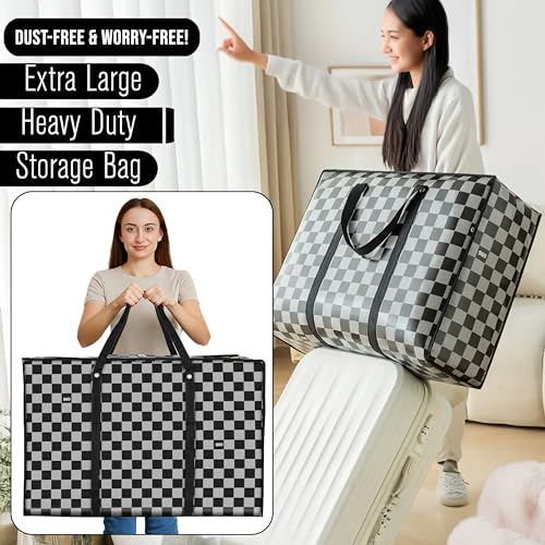 Image of Storite 2 Pack 145 L Printed Plastic Heavy Duty Underbed Storage Bag