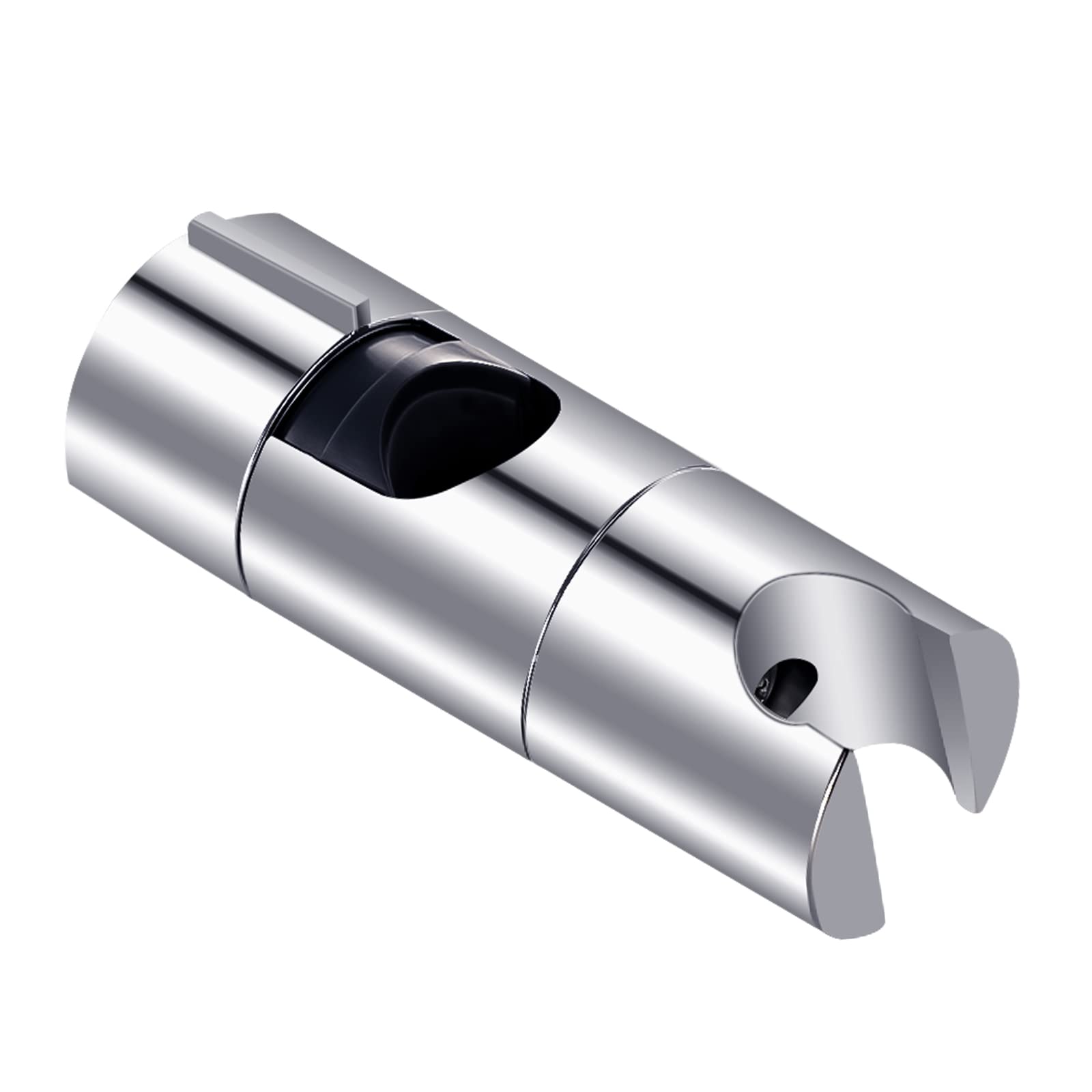 TOZKZO Hand Shower Holder Adjustable Diameter 18-25 mm Shower Holder Bracket, ABS+Chrome-Plated Surface Design Shower Holder, ( Silver )