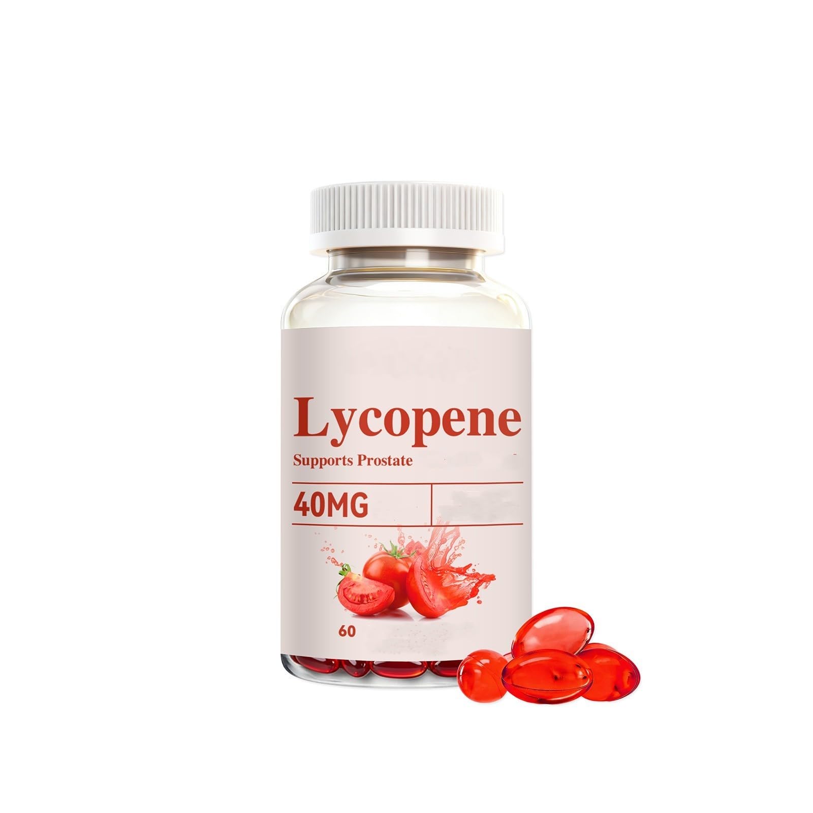 Lycopin 40 mg – Herz, Prostata-Unterstützung – glutenfrei, gentechnikfrei,1Pcs