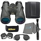 Nikon Monarch 5 Binoculars, Black (12x42) Bundle with a Lens Pen and Lens Cloth