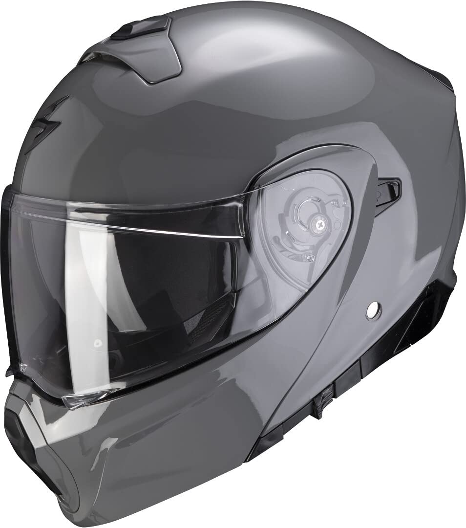 Scorpion, EXO-930 Modular Helmet Motorcycle Solid Cement Grey, XL