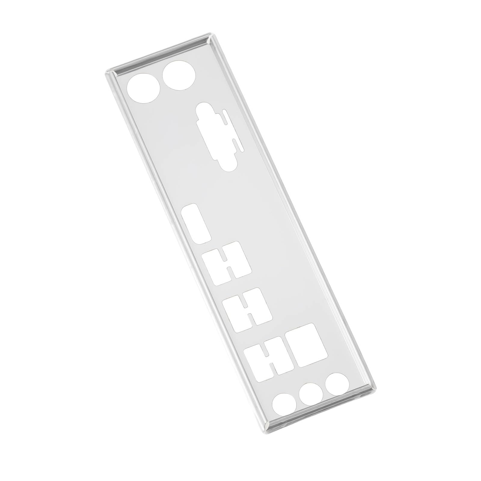 Computer Case I/O Backplate Compatible with ASUS PRIME A320M-K Motherboard Shield IO Silver