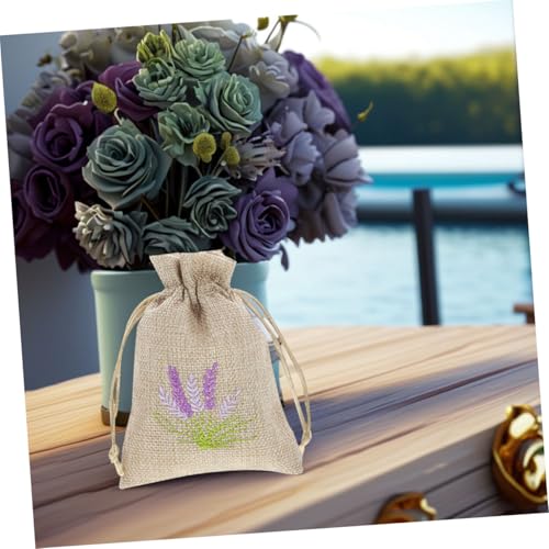ULTECHNOVO 22 pzas Sachets Lavanda Bolsas de Lino miniatura 5