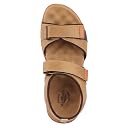 Medifeet Men's Black Double Strap Float Sandals (BEIGE, numeric_10) gallery image