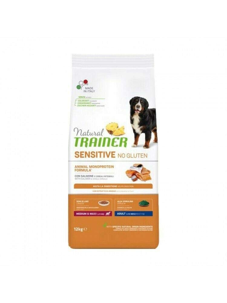 Trainer CROCCANTINI per Cane kg. 12 Natural Sensitive No Gluten Medium/Maxi