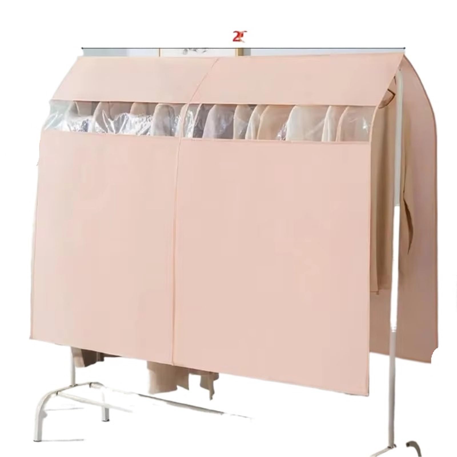 Clothes Rail Cover Clothing Dust Cover Three Dimensional Transparent Bag For Home Use Hanging Storage Fully Enclosed(Color 12-200x120cm)