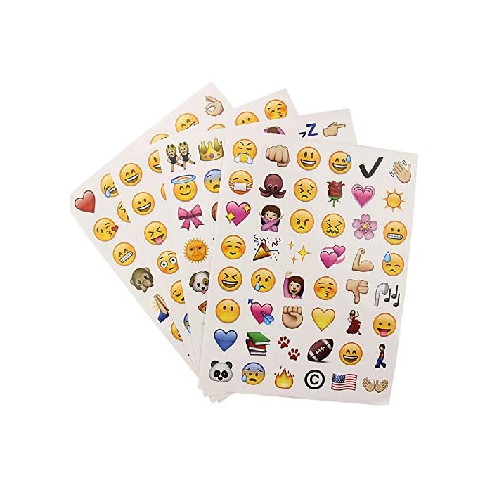 Buy iDream Emoji Smiley Face Expression Whatsapp Stickers (Multicolor