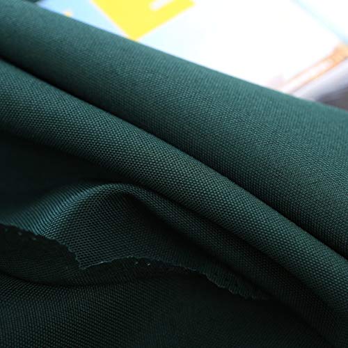 Nappe de table rectangulaire verte 200x300cm en linge de table polyester uni épais - 3