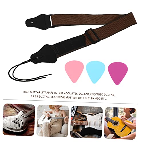 DIKACA 1 Ensemble De Sangles De Guitare Pour Guitare Classique Sangles Élargies Réglables Sangle Rembourrée Pour Guitare Eleguitar Bandoulière Pour Guitare Électrique Support De - Les Beatles, Paul McCartney, John Lennon, RIngo Starr, George Harrison DIKACA 1 Ensemble De Sangles De Guitare Pour Guitare Classique Sangles Élargies Réglables Sangle Rembourrée Pour Guitare Eleguitar Bandoulière Pour Guitare Électrique Support De – Image 5