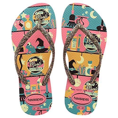 Chinelo Slim Fashion, Havaianas, Meninas, Rosa Porcelana, 37/38