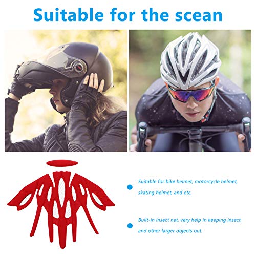CLISPEED Capacete da Bicicleta Almofadas Forro Universal Almofadas de Esponja Respirável Capacete Da