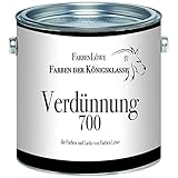 ✅ Sie ist nicht geeignet für die 2 Komponentenlacke, die Schwimmbeckenfarbe und die Betonfarbe