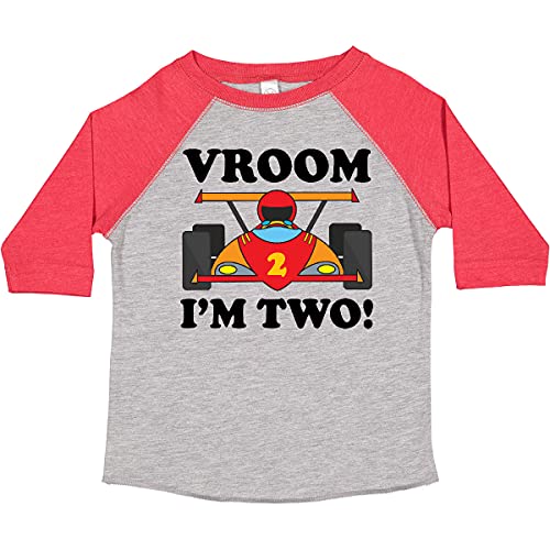 inktastic 2nd Birthday Racing Car Toddler T-Shirt