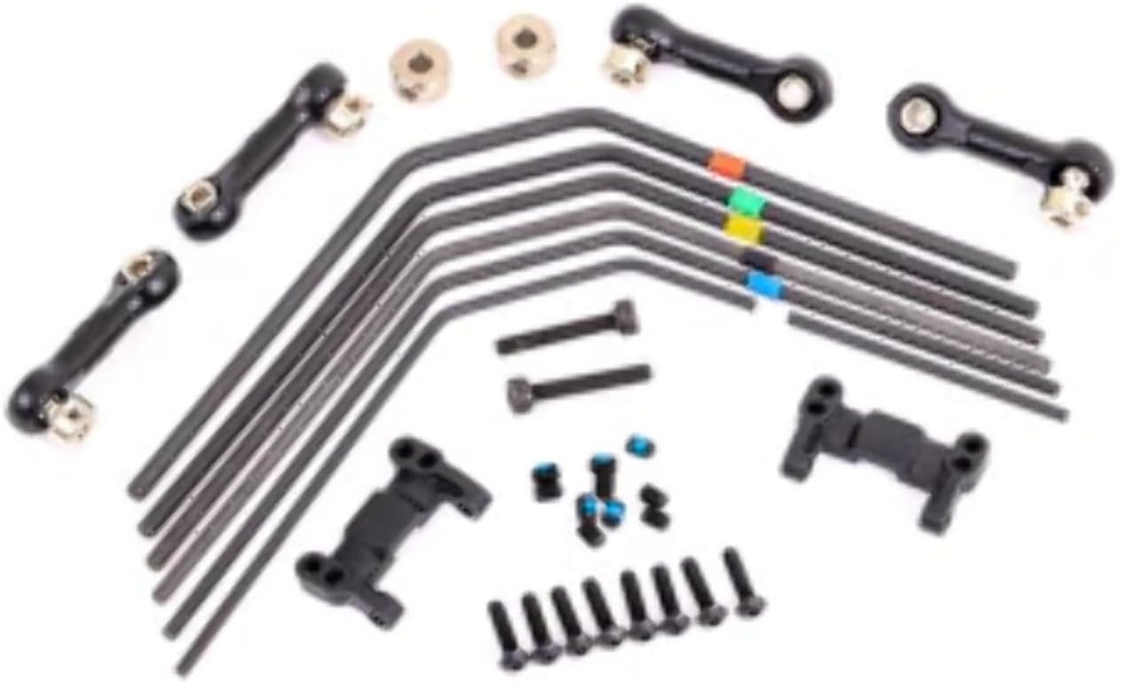 Contents of the Traxxas 9595 Front & Rear Sway Bar Kit