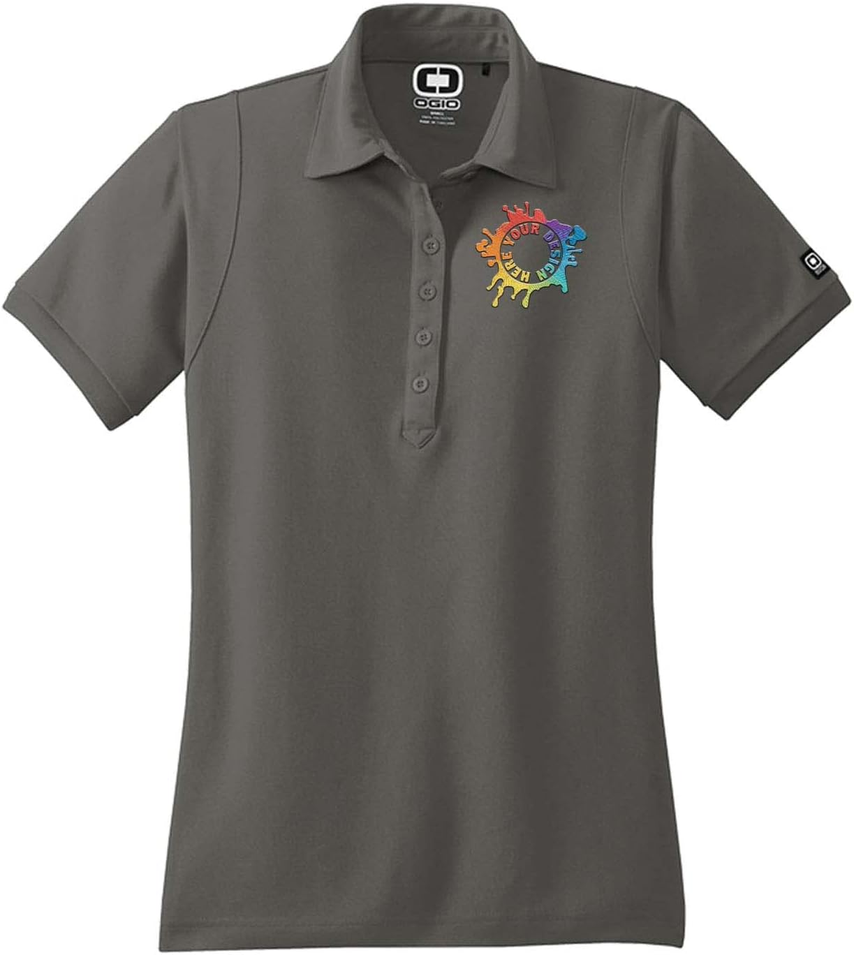 Mato & Hash Custom Embroidered Polo with Your Logo Here | Men's and Women's Polo for Business | High Performance Polo