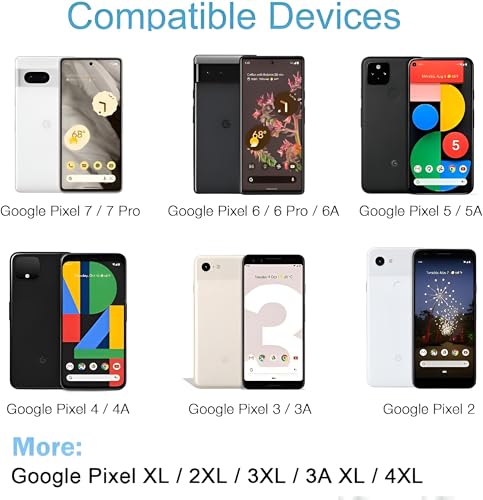 Image of Google Pixel 30W Original Type C to Type C Fast Charging Cable For Pixel Pixel 8 Pro,8,8a Pixel 7 Pro, 7,7A, Pixel 6 Pro, 6,6A, Pixel 5 /4, Chromebook, Watch, Buds,Nothing Phone 2 /1, 30 watt, White