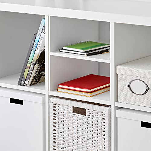 Insert Kallax avec 1 étagère blanc 33x33 cm pour rangement de cube - 3