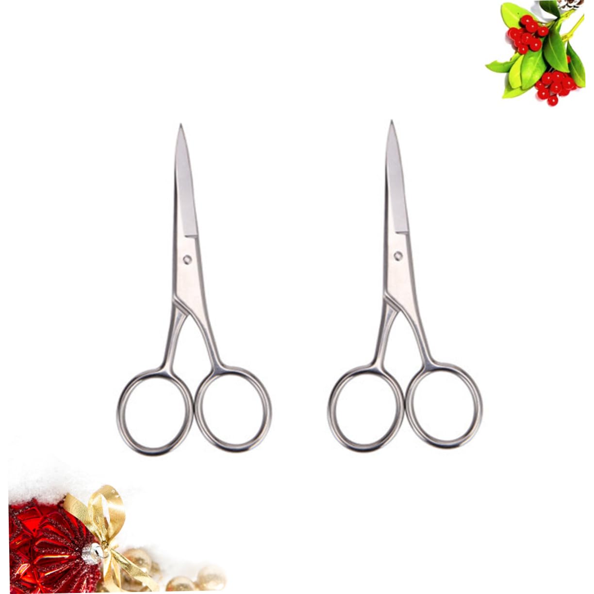 VALICLUD 6pezzi Forbici Acciaio Inossidabile Per Rifinitura Barba Strumenti Professionali Per e Uso Domestico Design Elegante e Antiruggine Per Stile e Della Barba