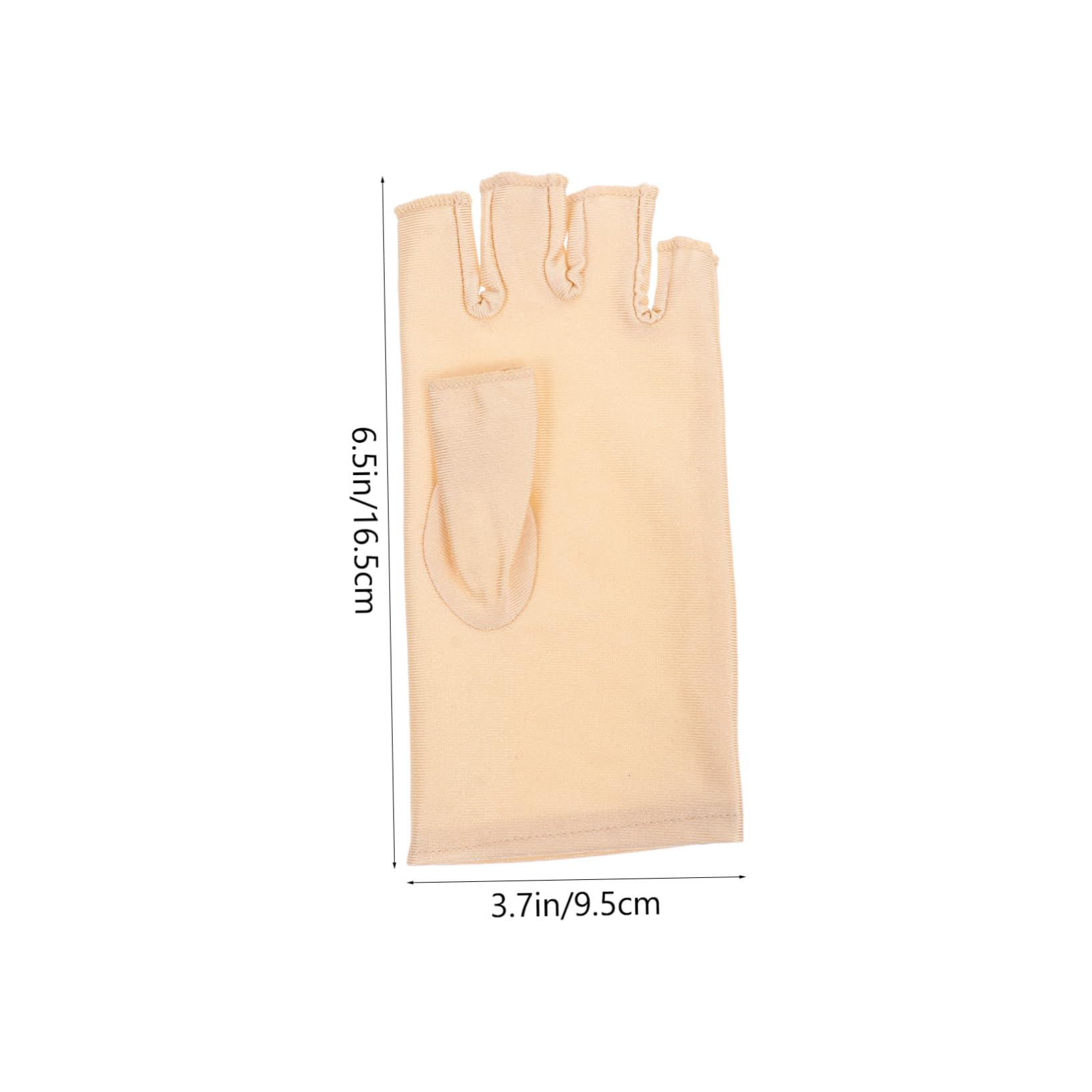 Didiseaon Sports Half Finger Gloves 2 Pairs Breathable Touch Screen Gloves for Cycling Outdoor Fitness Nail Art