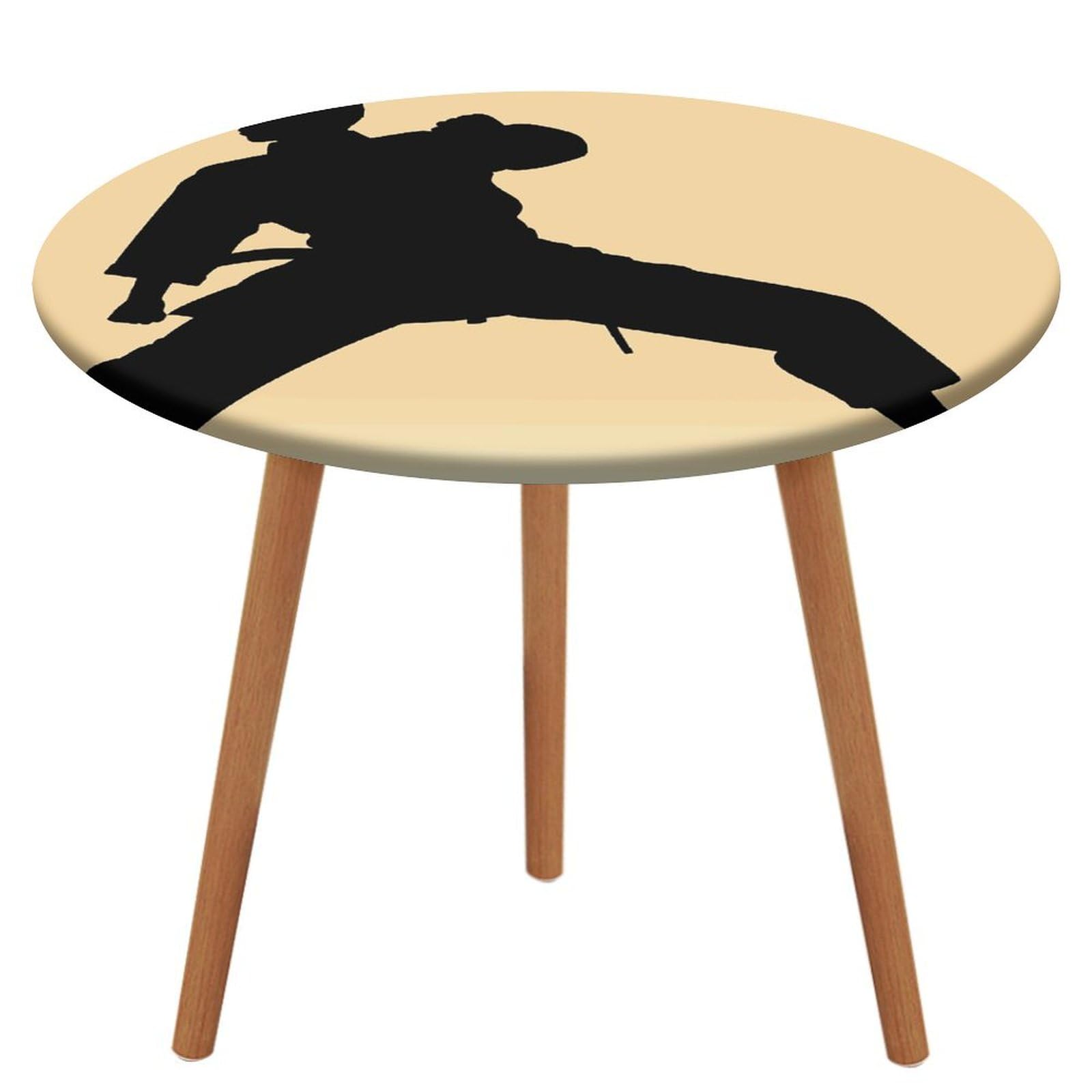 Nappe ronde ajustée élastique karaté imperméable lavable pour pique-nique