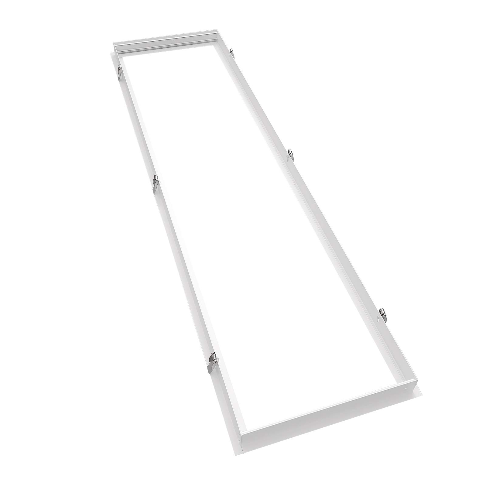 LED Panel 120x30cm Warmweiß 3000K 3400lm 40W Alu Einbaurahmen Deckenleuchte Unterputz Netzteil PLe2.2