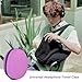 COMECASE Hard Shell Headphone Case for JBL Tune 510BT/520BT/720BT/ for Sony WH-CH520/ for Beats Solo 4 Wireless Bluetooth Headphones, Protective Travel Carrying Box with Mesh Pocket (Purple)