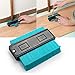 HEQUN Perfil Gauge, Medidor de Contornos,Contour Gauge Duplicator Ideal para Azulejos Edge...