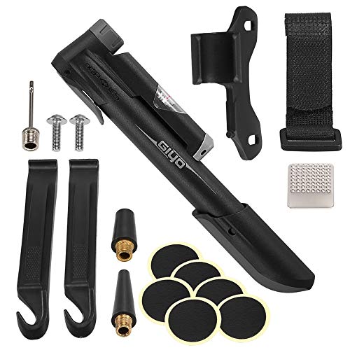 Bomba de bicicleta, Romacci Mini bomba de bicicleta Bomba de bicicleta 120 PSI Bomba de ar de bicicl