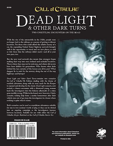 Dead Light & Other Dark Turns: Two Unsettling