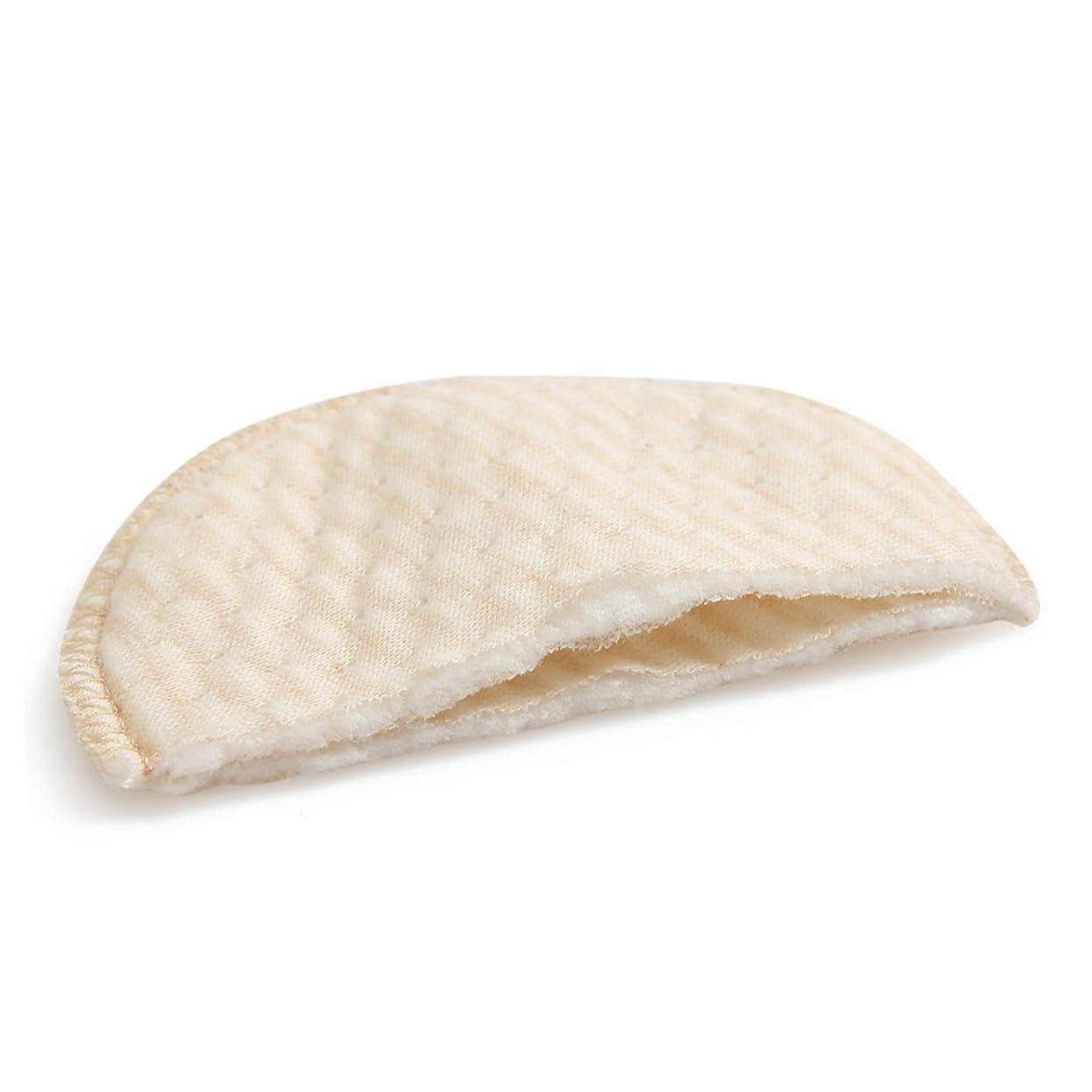 4Pcs Absorbent Washable Nursing Pads Cotton Breastfeeding Breast Mat with Double Non-Slip Adhesive Breathable Comfortable Pads for Pregnant and Nursing Women