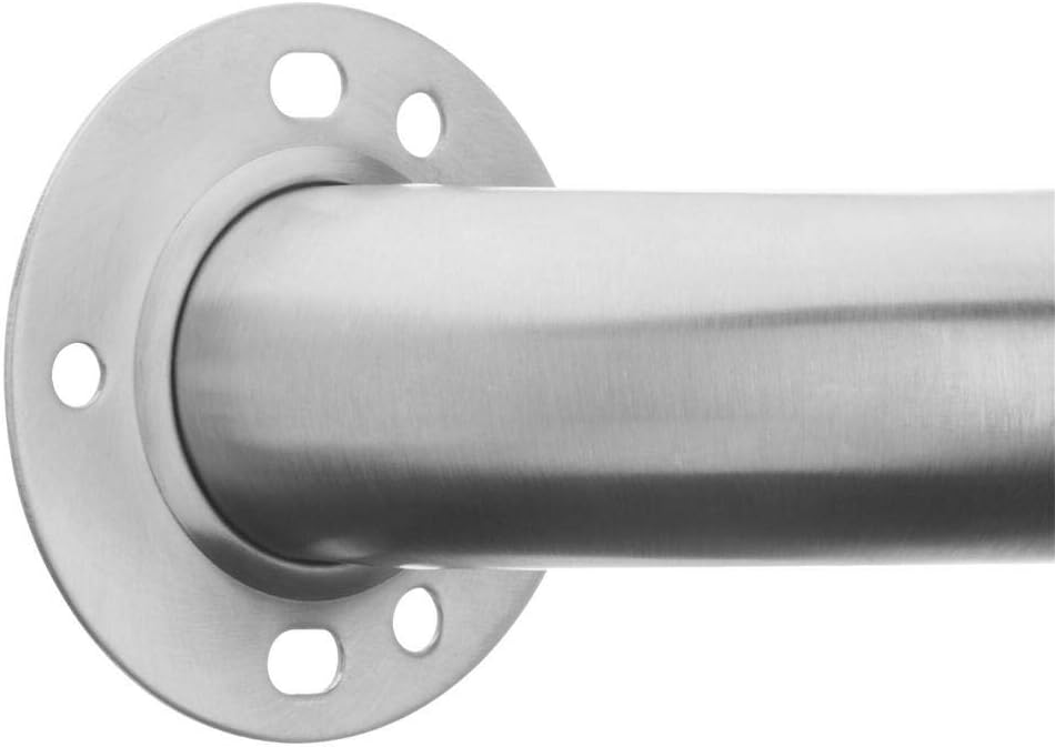 Close-up of Glacier Bay Grab Bar mounting flange