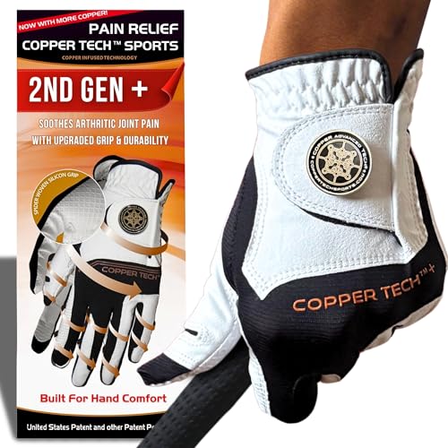 Copper Tech Men's Compression Golf Glove