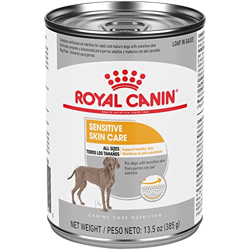 Royal Canin Sensitive Skin Care Loaf in Sauce Wet Dog Food, 13.5 oz can (12-Count) Royal Canin Sensitive Skin Care Loaf in Sauce Wet Dog Food, 13.5 oz can (12-Count)