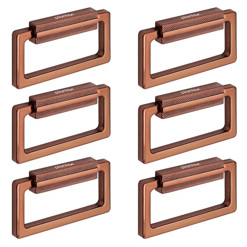 Image of Plantex Rajwadi Drawer Kadi /Drawer Handle /Kadi for Drawers /Pull-Push Kadi for Home /Office Cabinet - Pack of 6 (Rose Gold)