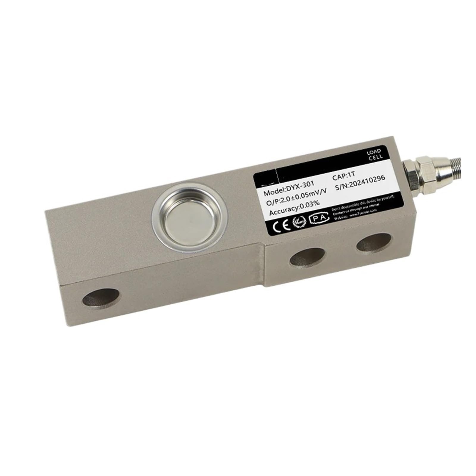 Sensore di pesatura del raggio | DYX-301 Daysensor Bilancia da pavimento a sbalzo Peso del reattore a tramoggia Industriale(0-30KG)