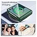 Maxdara for Z Flip 7 Phone Case, with Hidden Kickstand & Hinge Protection & Built-in Screen Protector, Support Wireless Charging Protective Phone Case for Samsung Galaxy Z Flip 7 5G, Green