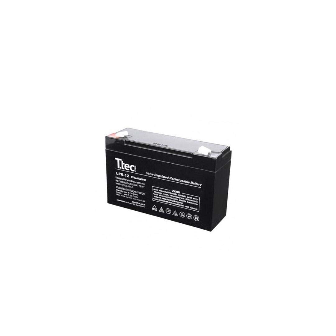 T.TEC 6 V 12 Ah akumulator kulowy