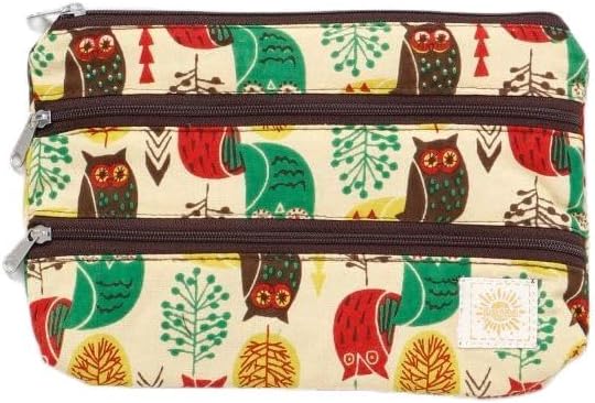CAYHANE(チャイハネ) Women's Trip Pouch, owl, One Size