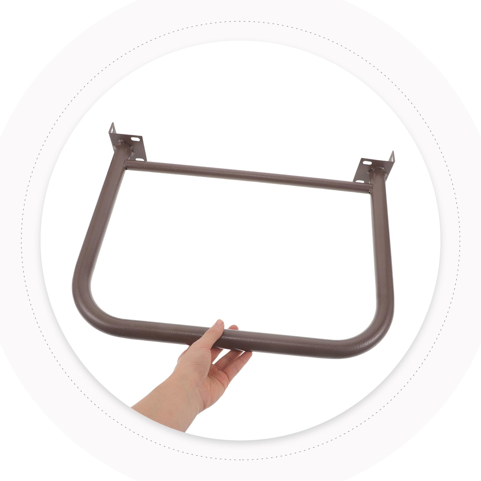 MAGICLULU Asa de Carrito de Limpieza Industrial Resistente para Bolsas, Barra de Pasamanos para Carritos de Servicio y Lavandería, Manija de Empuje para Hotel y Almacenamiento